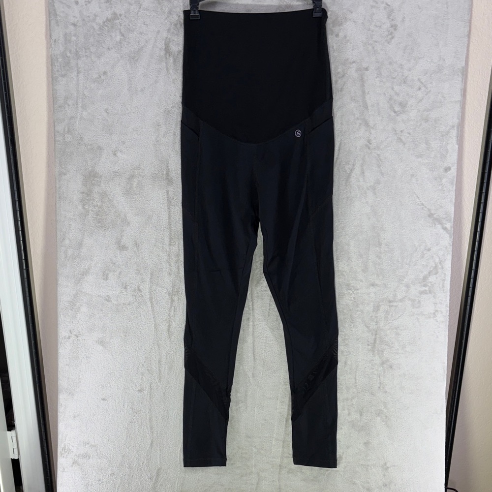 Seraphine Active Black Leggings Size M